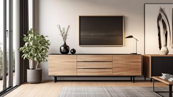 Salon et meuble TV : idées pour un aménagement fonctionnel